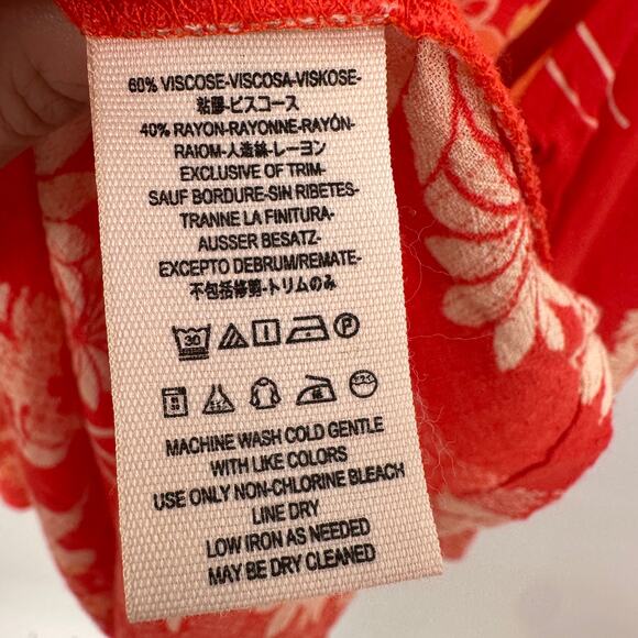 FREE PEOPLE Mixed Print Twist Dress // M - Picture 13 of 14